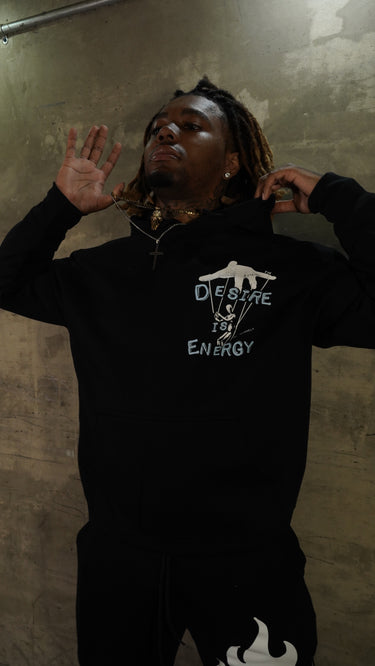 Puppet Hoodie - Baby Blue