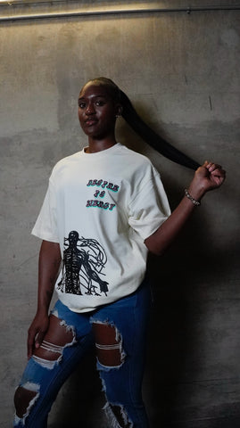 “I’m Wired Different” Pink & Mint - OFF WHITE Tee