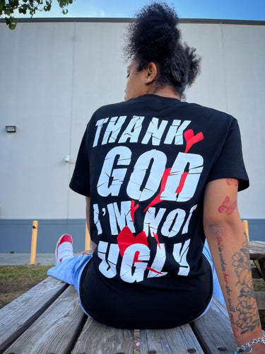 “Thank God” T-shirt (Red)
