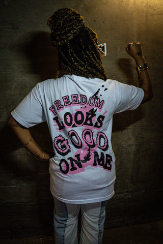 “Freedom” - Pink Tee