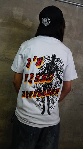 “I’m Wired Different” Red & Gold - Tee
