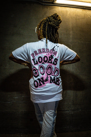“Freedom” - Pink Tee