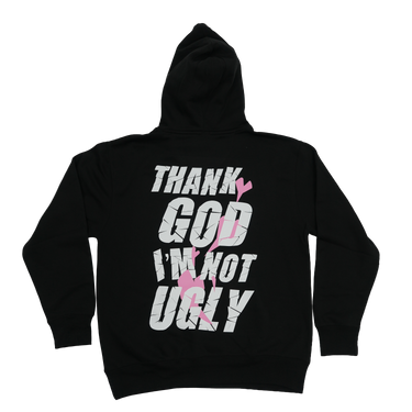 "Thank God" Hoodie - Pink