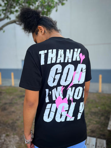 “Thank God” T-shirt (Pink)