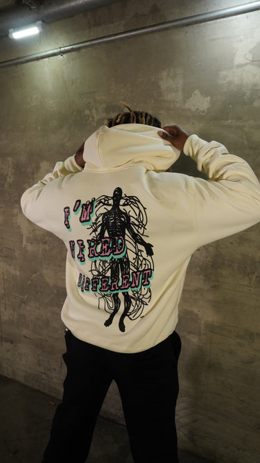 "I'm Wired Different" Pink & Mint - Hoodie